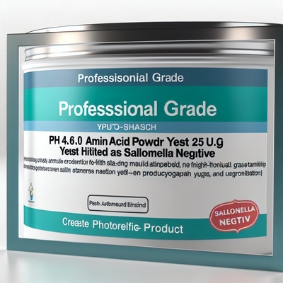 pH 4,0-6,0 Aminosäurepulver mit Hefe 25CFU/g Max Salmonella negativ professionelle Qualität