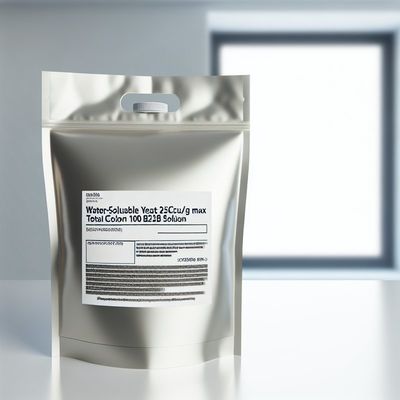 Wasserlösliche Hefe 25 KBE/g Max. Gesamtkeimzahl 1000 KBE/g Max. Effektive B2B-Lösung